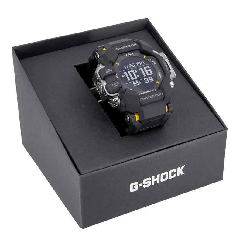 Casio G-Shock Rangeman MASTER OF G-LAND Solar Power GPS Tracker Men's Watch- GPR-H1000-1